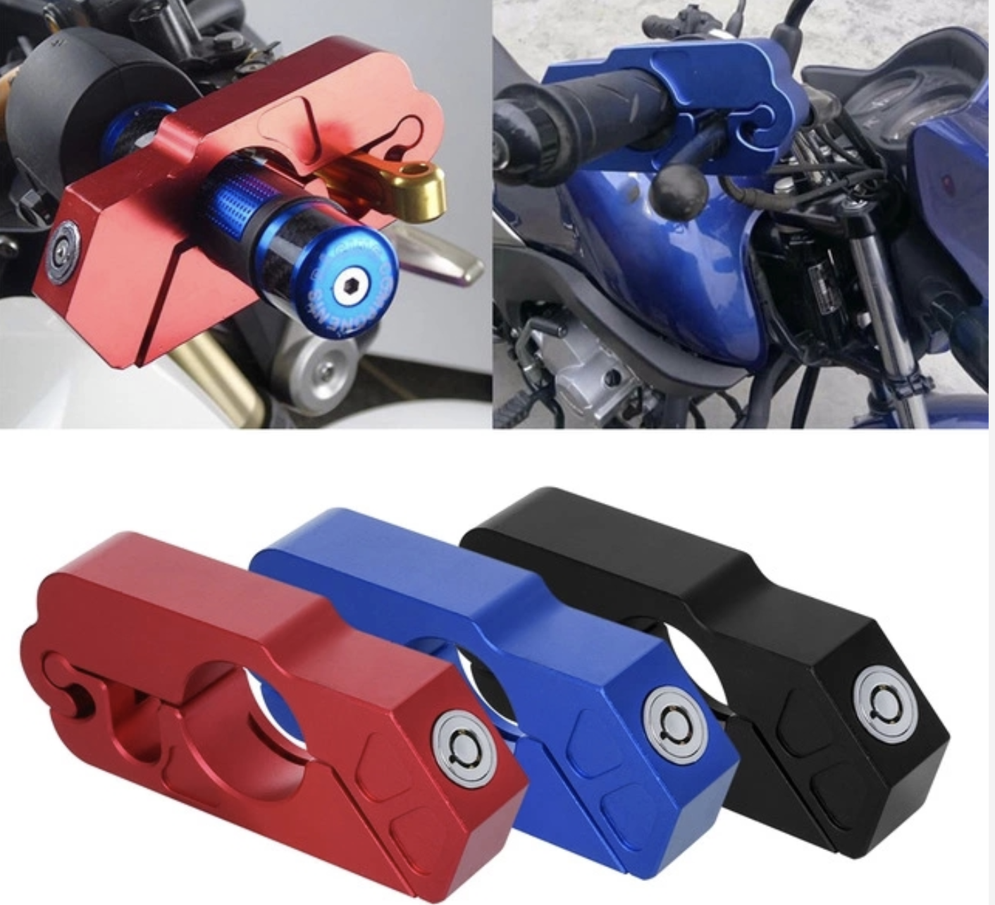 Cadenas guidon de moto - Protection contre le vol